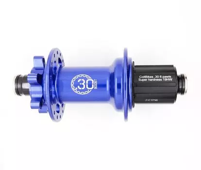 Втулка велосипедная Colt Bikes .30 Boost, задняя, 148x12, 32h, синий, C-R30BOС×12