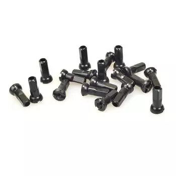 Ниппель SAPIM для велосипедной спицы 14G, латунь, l-12мм, черный, 1231580