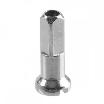 Ниппель спицы ZHENGXING, 12 мм, 14G, сталь, цена за 1 шт, 1SQS12M00001