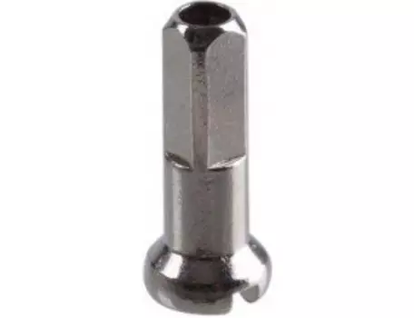 Ниппель велосипедный CN SPOKE, 2,0 х 14 мм, латунный, серебристый, SILVER, CN_SPOKE_nip2,0/14