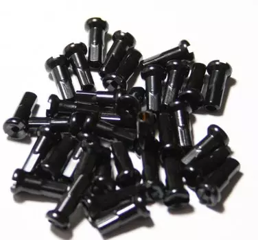 Ниппель велосипедный CNSPOKE 2.0 х 14 mm, стальной, черный, 280165