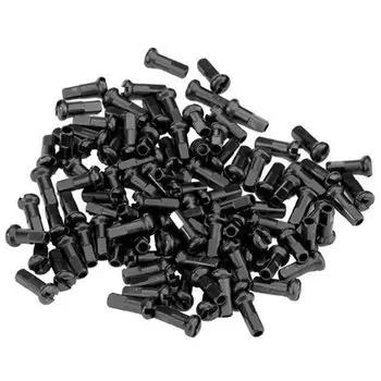 Ниппель велосипедный cnSPOKE, для 2 мм спиц, длина 14 мм, латунь, черный, ARV000353