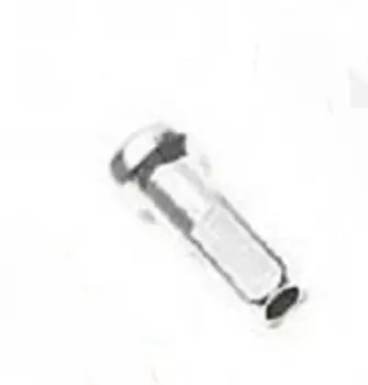 Ниппель велосипедный DT Swiss, 1,8мм х 12мм, алюминиевый, серебристый, dtnipples1812alsilver