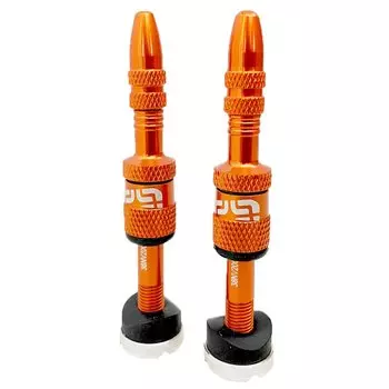 Ниппель велосипедный E Thirteen Quickfill Gen2 Naranja, 16-24 mm, 2 шт, бескамерный, TR2UNA-111