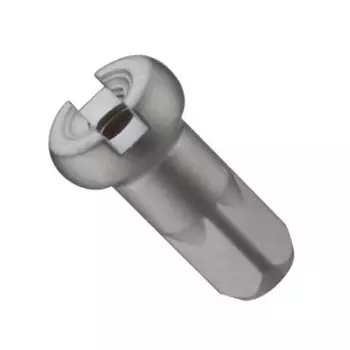 Ниппель велосипедный Pillar PT734, 7075, 14G, 16мм, серебристый, алюминиевый, PT734