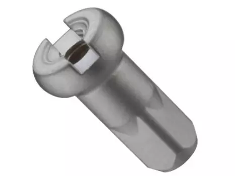 Ниппель велосипедный Pillar PT734, 7075, 14G, 16мм, серебристый, алюминиевый, PT734