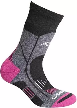 Носки Accapi, Trekking Ultralight Jr Black/Cyclamen, 2022-23, H0822_0933