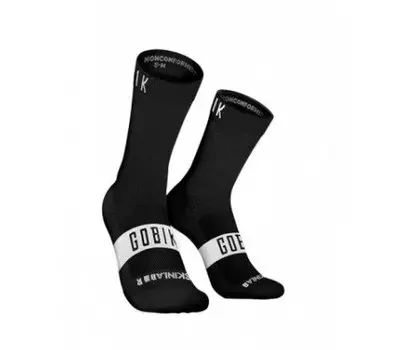 Носки GOBIK PURE UNISEX BLACK, S/M, черный, 15-02-005-001