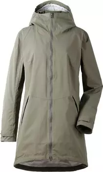 Куртка женская Didriksons FOLKA WNS JKT, тёмно-оливковый, 502493 (Размер: 32 )