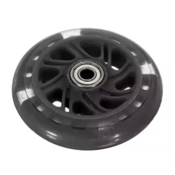 Колесо для самоката Sun Color, светящееся, полиуретан, ABEC-7, 75 мм, черное, SC 03 BK