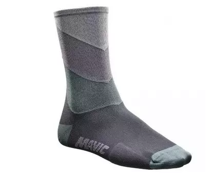 Носки велосипедные MAVIC Graphic Stripes, серый, 2021, LC1256700 (Размер: 35/38)