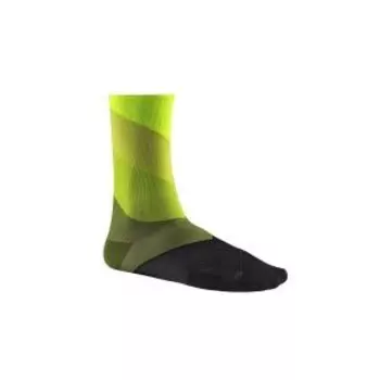 Носки велосипедные MAVIC GRAPHIC STRIPES, жёлтый, 2021, LC1105400
