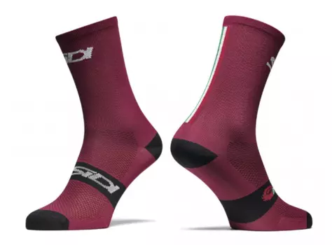 Носки велосипедные Sidi TRACE №325, бордовый, PCALTRACE (Размер: 44/46)
