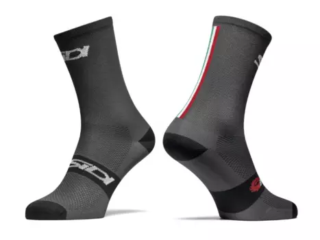 Носки велосипедные Sidi TRACE №325, серый/черный, PCALTRACE (Размер: 44/46)