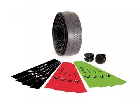 Обмотка на велоруль Astute Dark Face черный/лайм/красный, ONDRBKLIMRED201