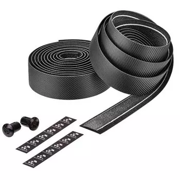 Обмотка руля Ciclovation Leather Touch 2D Carbon Black, длина 2000 мм, 3620.22343