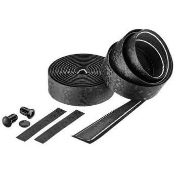 Обмотка руля Ciclovation Leather Touch Diamond Black, длина 2000 мм, 3620.26601