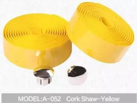 Обмотка руля на велосипед Kivi, Cork Shaw, желтый, A-052