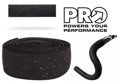 Обмотка руля PRO Comfort Classic, клейкая, силикон, заглушки, черная, PRTA0048