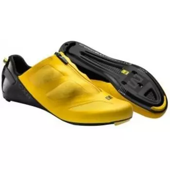 Велотуфли MAVIC CXR ULTIMATE, желто-черный, 2015, 367229