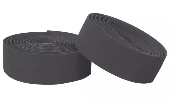 Обмотка велоруля Green Cycle GBG-312, 30х1900мм, вспененная рыхленая резина, черная