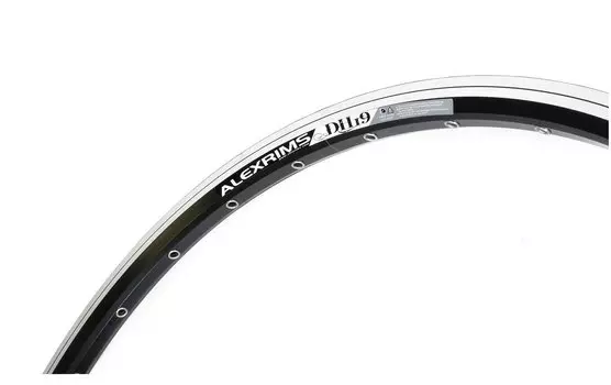 Обод 26", ALEXRIMS, алюминиевый, двойной, 32H, пистонированный, индикатор износа, A/V, черный, DН19-(A/V)-26"-32