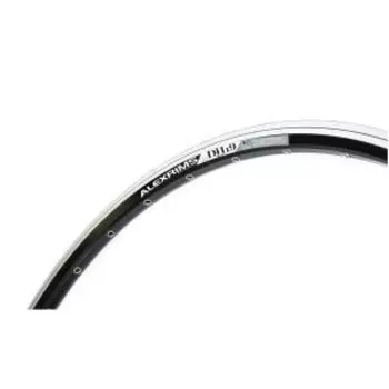 Обод 26", ALEXRIMS, алюминиевый, двойной, 32H, пистонированный, индикатор износа, A/V, черный, DН19-(A/V)-26"-32