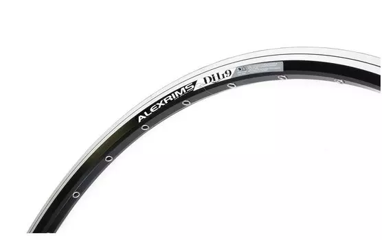Обод 26", ALEXRIMS, алюминиевый, двойной, 36H, пистонированный, индикатор износа, F/V, черный, DН19-(F/V)-26"-36