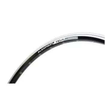 Обод 26", ALEXRIMS, алюминиевый, двойной, 36H, пистонированный, индикатор износа, F/V, черный, DН19-(F/V)-26"-36