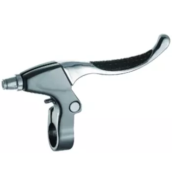 Тормозные ручки Power, эргономичные, прорезиненная рукоятка, алюминий, 4 пальца, V-брейк, VBL-467AP