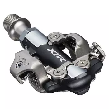 Педали Shimano XTR M9100, SPD, с шипами SH51, на 3мм короче ось, IPDM9100S1