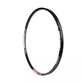 Обод велосипедный 27.5" Stans NoTubes ZTR Crest MK3, 28H, черный, наклейка белый/красный 485C, RTCT70010