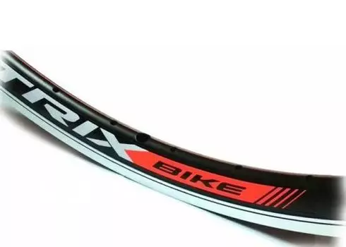 Обод велосипедный 28-29" TRIX, алюминиевый, двойной, под 36 спиц, 622х17.7/24х29мм, A/V, черный, YKL-D6 28-29 "black