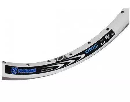 Обод велосипедный 29" Weinmann Disc Bull, 36Н, анодированный, пистон, под дисковый тормоз, белый