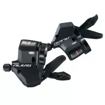 Переключатели для велосипеда Shimano Alivio Rapidfire Plus 3х9ск трос+рубашки ESLM430PTA 2-2050