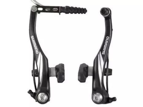 Тормоз велосипедный Shimano Acera задний V-brake 107мм алюминий, черный EBRM422RX43SLP 2-3100