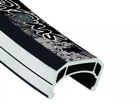 Обод велосипедный ALEX RIMS DM24 20"х24ммх36H, двойной, (BMX/FR/DH), CSW, SSE, черный, DM24 36H 20" BK