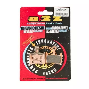 Тормозные колодки A2Z Hayes PRIME, золотистый, AZ-261S