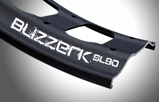 Обод велосипедный "Alexrims" BLIZZERK-SL-90, 26", 55984, ERD 547 mm, 32 бескамерный, черный. BLIZZERK-SL90