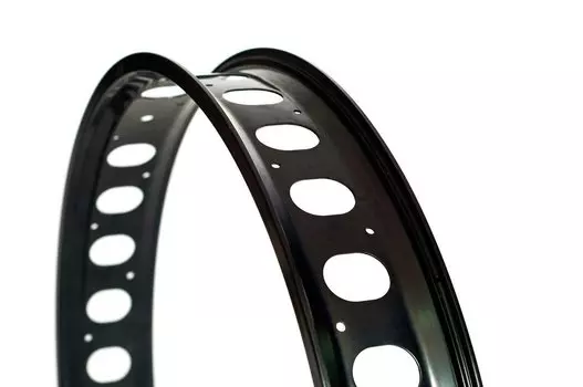 Обод велосипедный Alexrims для фэтбайка 24", алюминиевый на 32 спицы, чёрный, rim24_32