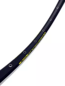 Обод велосипедный Hero ZLA-022, 26", 32 отверстий, двойной, пистонированный, черный, ZLA-022_УЦЕНКА