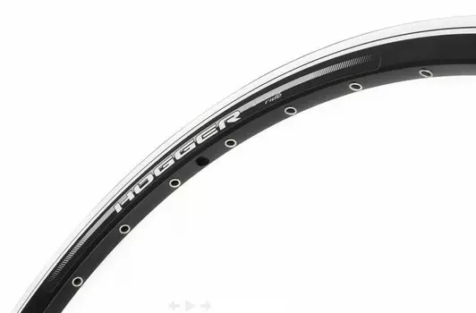 Обод велосипедный HOGGER, 27,5, алюминий, двойной, 32H, индикатор износа, 584х19,2/25х25 мм, А/V, черный, HL20DF-A