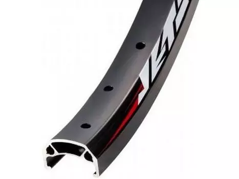 Обод велосипедный JETSET 26”, 559x21, 36 спиц, двойной, черный, CH-E213