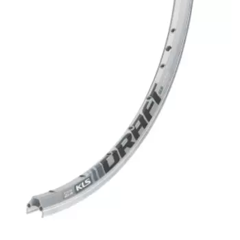 Обод велосипедный KELLY'S KLS DRAFT CNC, 28"/29", 32H, пистонированный, CNC, AV, серебристый