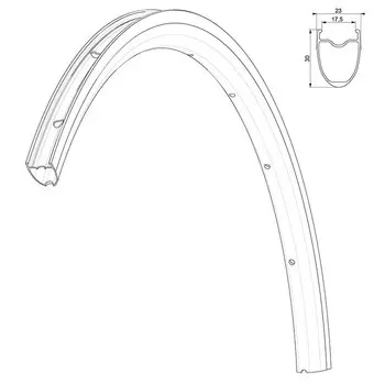 Обод велосипедный Mavic, COSMIC ELITE Disc UST, передний/задний, V2732715