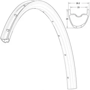 Обод велосипедный Mavic, CROSSMAX PRO CARBON 29'', задний, LV3764100