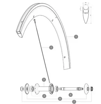 Колёсо заднее Zipp 404 Firecrest, 177 24spok, 10/11Sp, Shimano/SRAM, черный, 00.1918.242.002