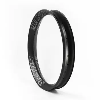 Обод велосипедный NEXTIE PREMIUM Lite, 26", 90 мм, карбон, двойной, 32 Н, чёрный матовый, NXT90WD-IIU