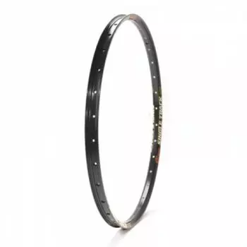 Обод велосипедный одинарный, алюминиевый, 24"(507-21)x36H, защитная полоса, серебристый, Тайвань, AS 24