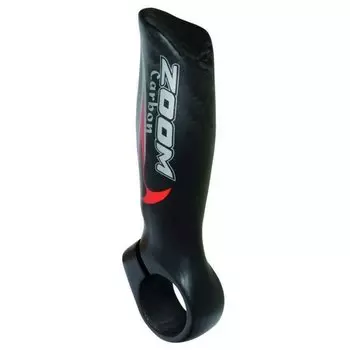Велорога на руль ZOOM карбоновые, анатомические, 120 грам, 408040